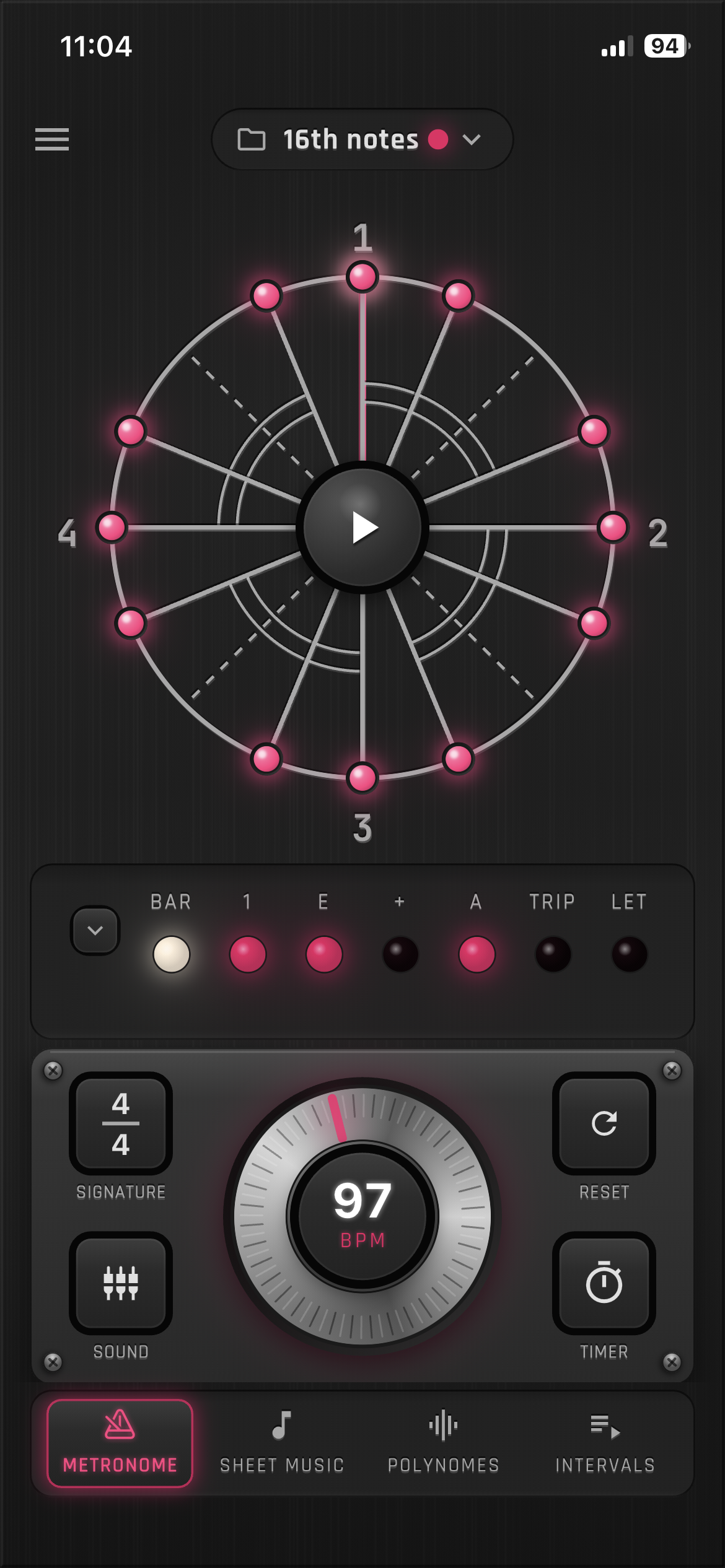 Metronome module preview